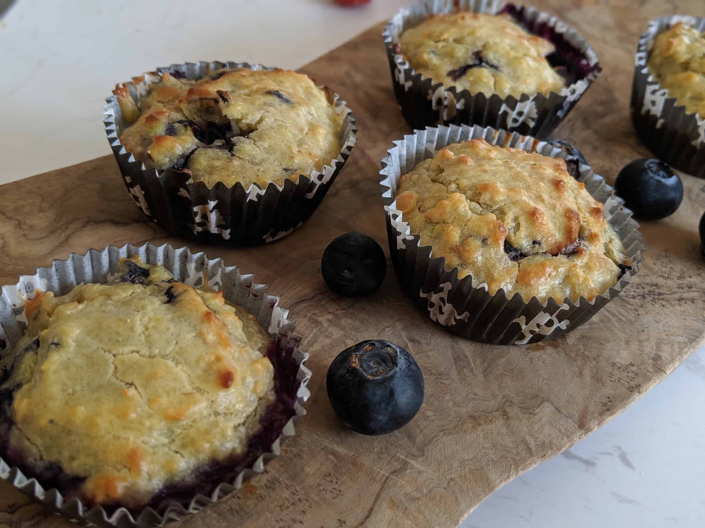 Blueberry Breakfast Muffins - Baby Led Kitchen