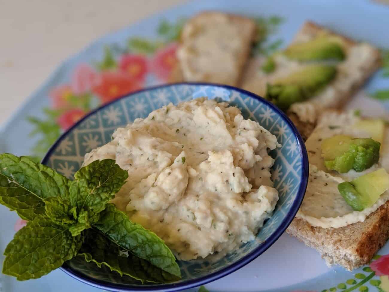 Butterbean and Mint Spread