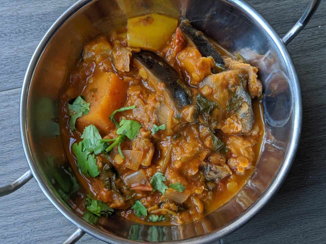 Slow Cooked Keralan Vegetable Curry