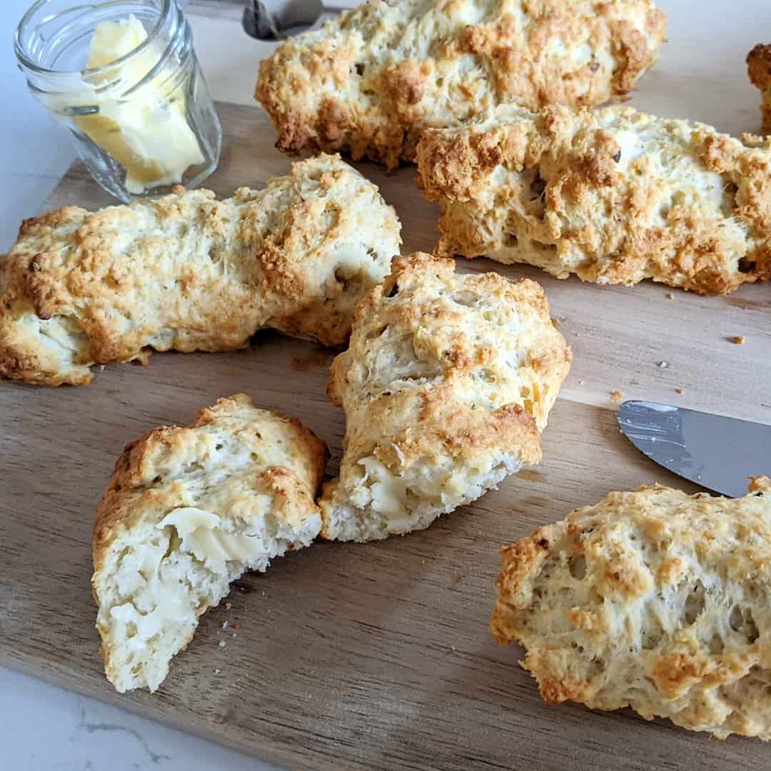 Herby Scone Fingers
