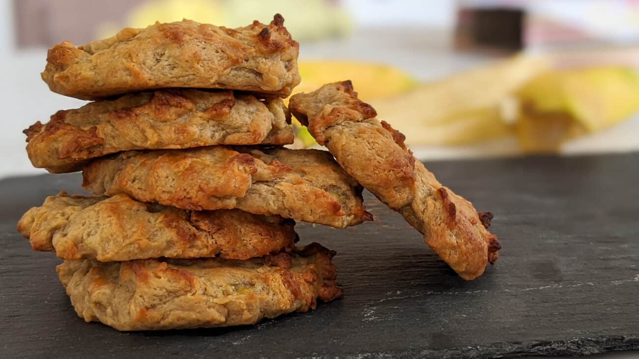 Peanut and Banana Cookies