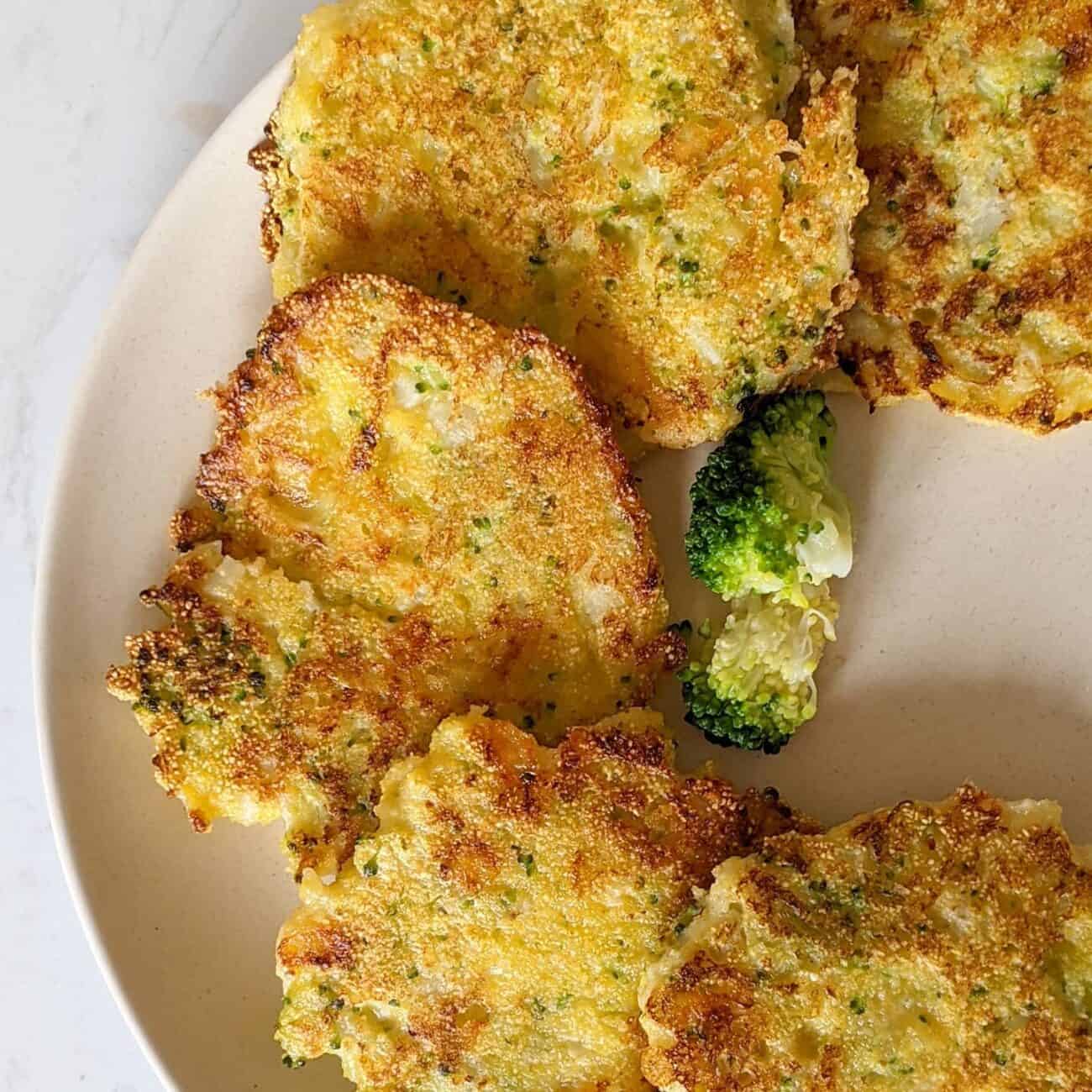 Crispy Broccoli Fritters