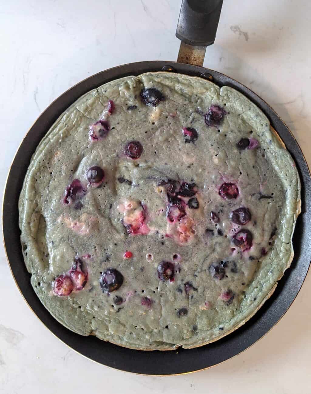 Giant Blueberry Pancake