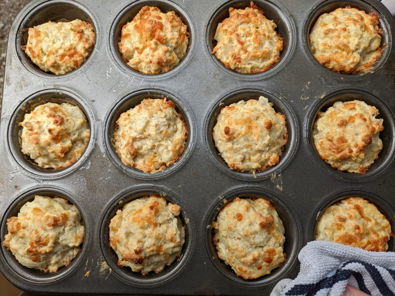 Pear and Cheddar Muffins